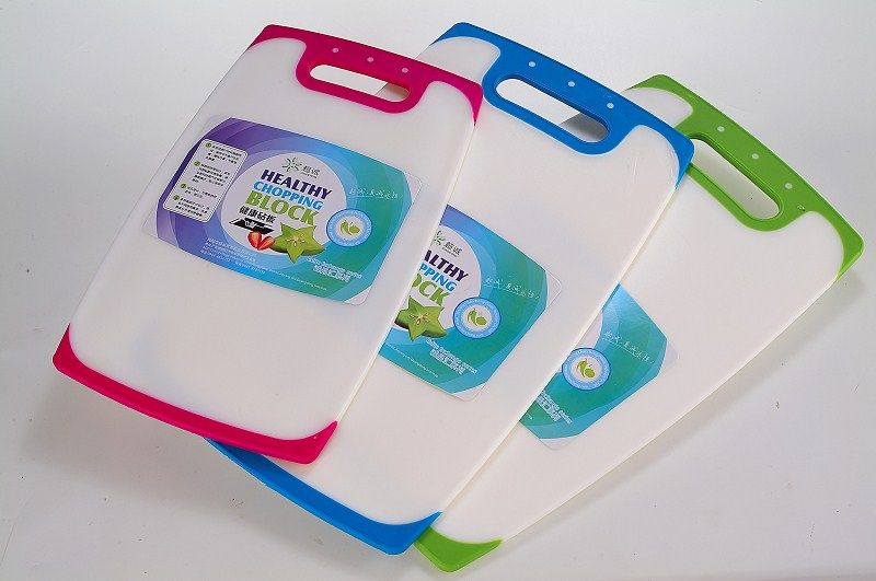 Sell pp plastic white color rectangular cutting board