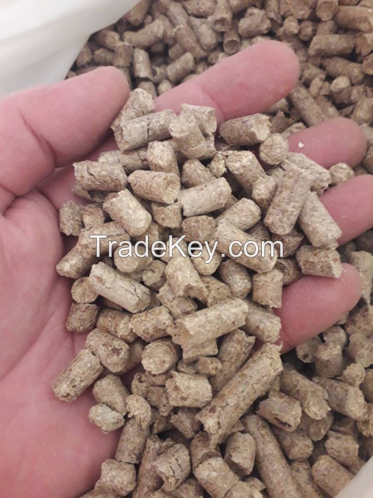 wood pellets from the coniferous breeds of wood