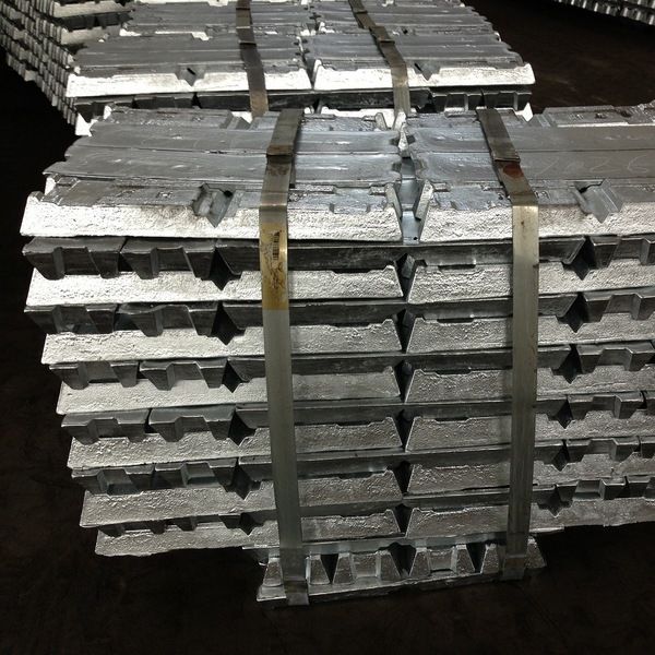 High purity zinc ingot made in China at the cheap price from professional factory
