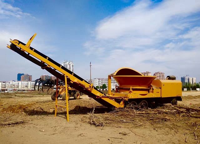 tree stump crusher