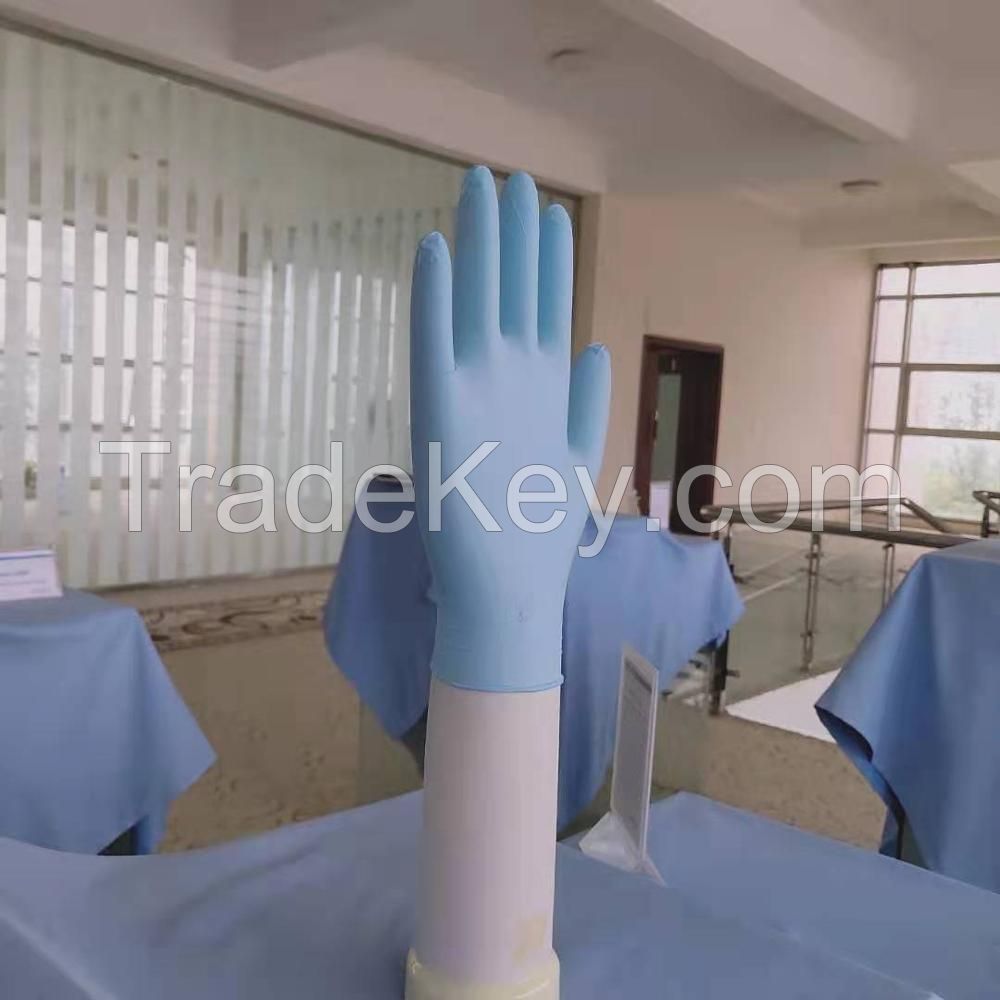 LONG LIFETIME LATEST DESIGN COMPETITIVE PRICE DISPOSIBLE NITRILE GLOVES
