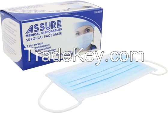 3 Ply Disposable Surgical Face Masks