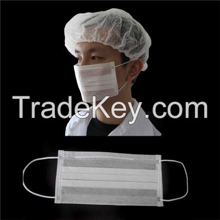 Dispoable 3-ply Nonwoven Face Mask
