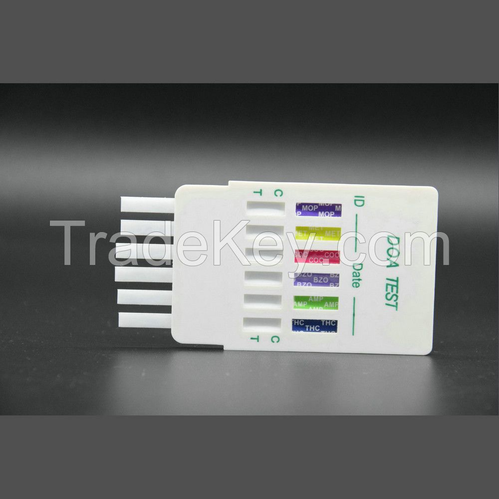 Over 99% Accuracy 6 Panel Multi Drug Test Kit (CE and ISO approved)