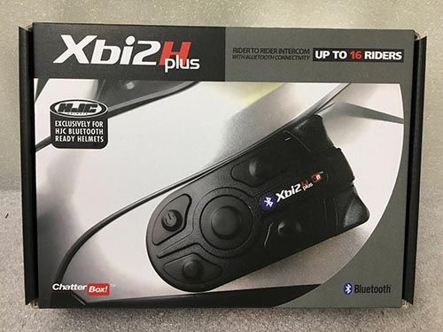 New CHATTERBOX XBI2-H Plus, HJC Motorcycle Helmet Bluetooth Intercom Kit/System