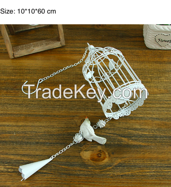 Bird Cage Candle Holder-11