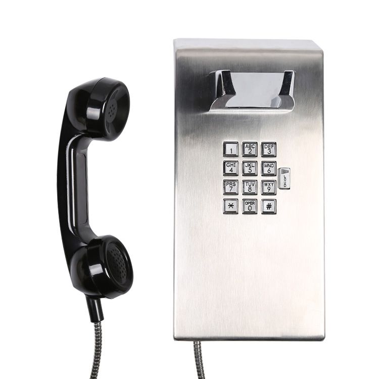 Stainless Steel Rugged IP54 Jail Phone Public Telephone