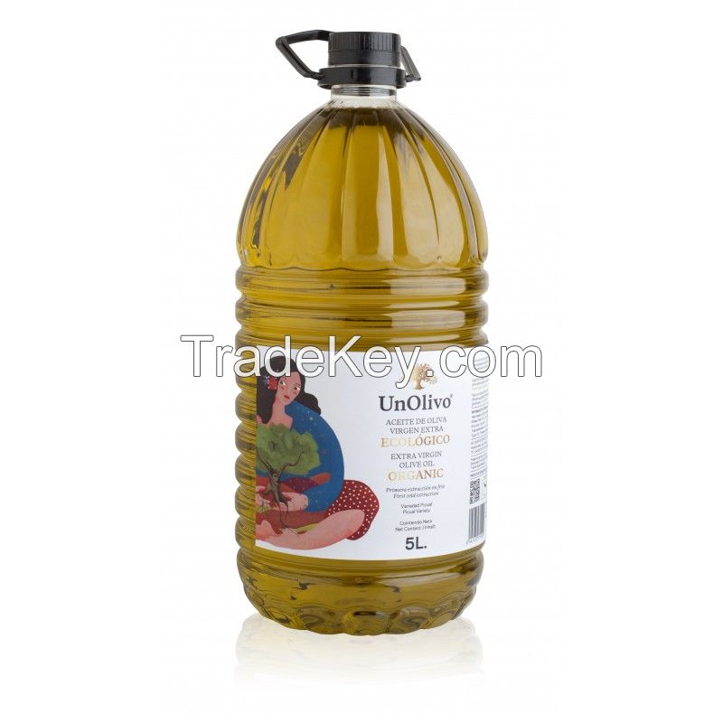 %100 First Quality Cold Pressed Certified Organic Extra Virgin Olive Oi