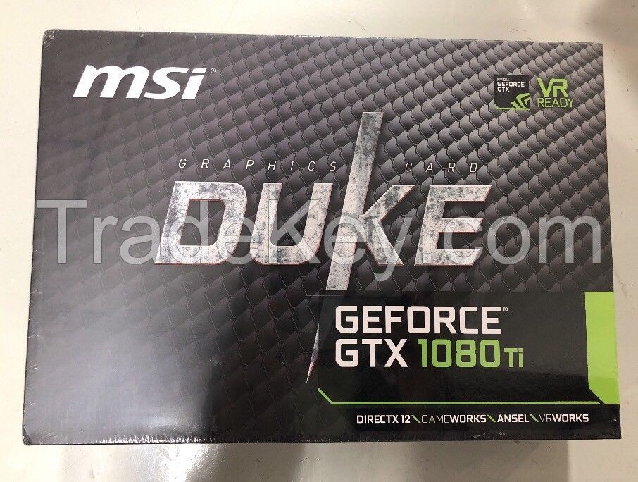 MSI GeForce GTX 1080 Ti DUKE 11G OC 11GB 352-Bit GDDR5X PCIe Graphics Card