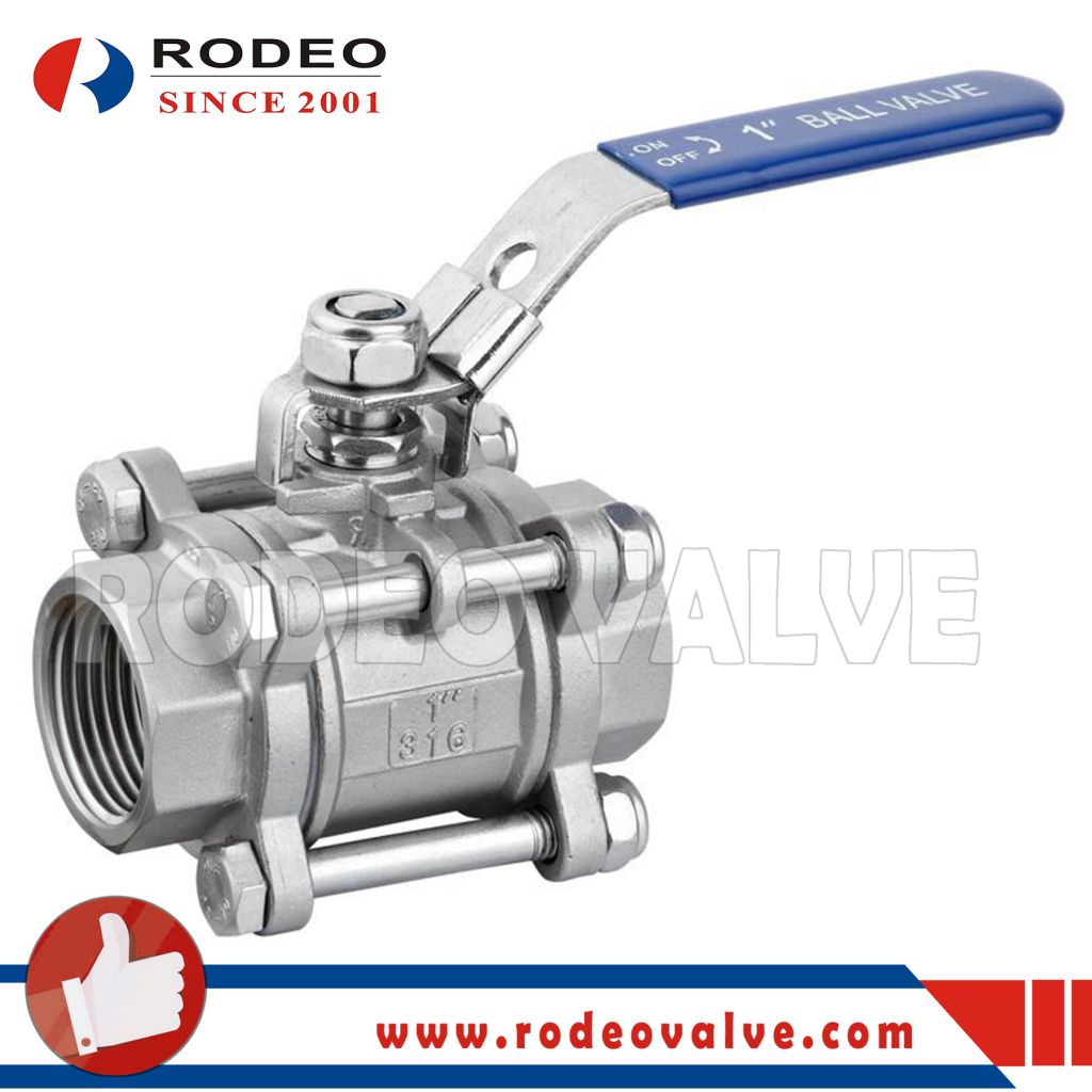 3PC Stainless Steel Ball Valve