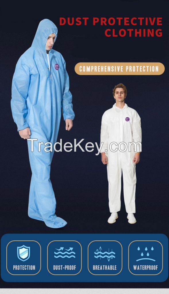 disposable medical coverall nonwoven surgical protective clothing