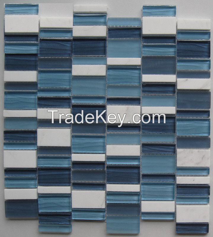 Sell Glass and Stone Mosaic - MD-032RANDMS1P