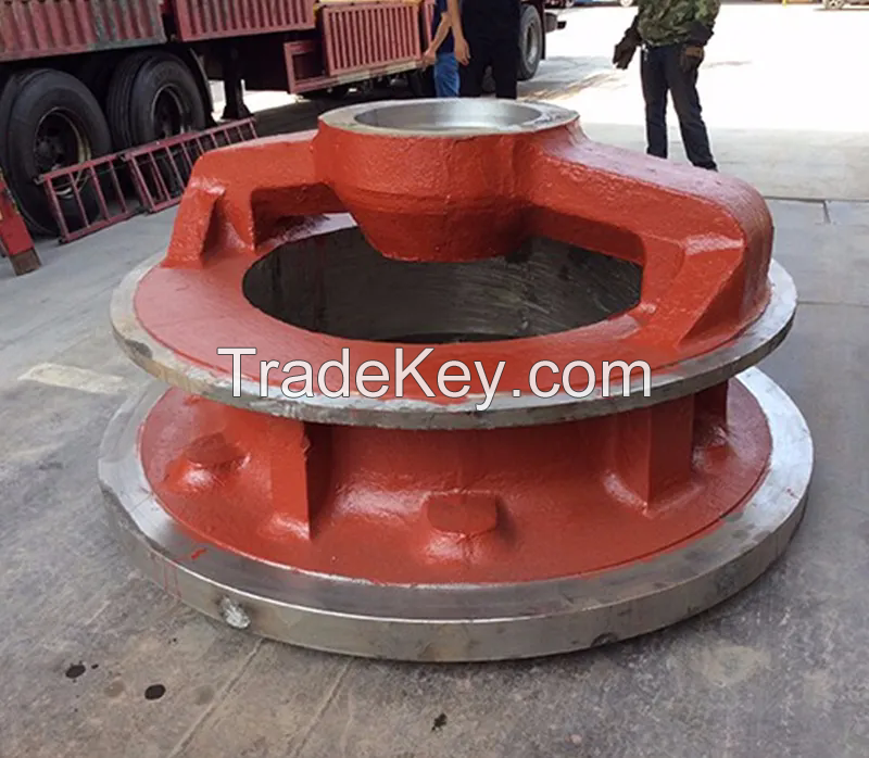 jaw crusher rack castings used for Mining, cement, chemical, metallurgical industries