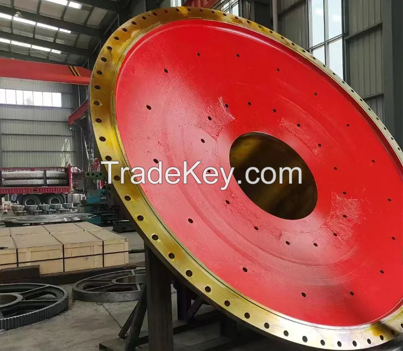 Ball mill end cover