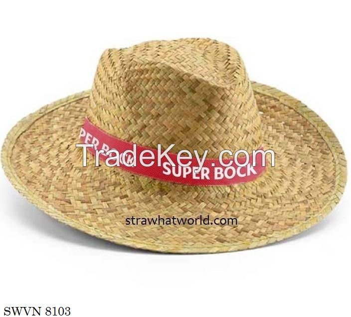 Natural Cowboy Hat, Natural Men's Hat, Natural Summer Hat, 