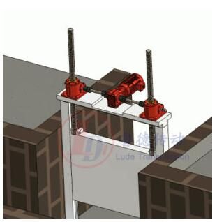 Motorized Machine Screw Jack for Sluice Gate