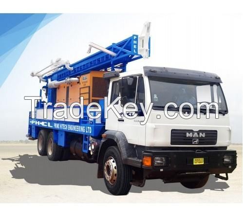 Truck Mounted Rotary Cum DTH & Core Drilling Rig RCCD-150-1000