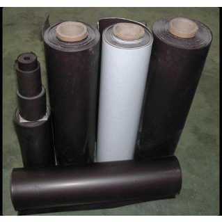 supply rubber magnet, flexible magnet, magnetic sheet, magnetic roll , Flexible Rubber Magnet Roll white pvc coated