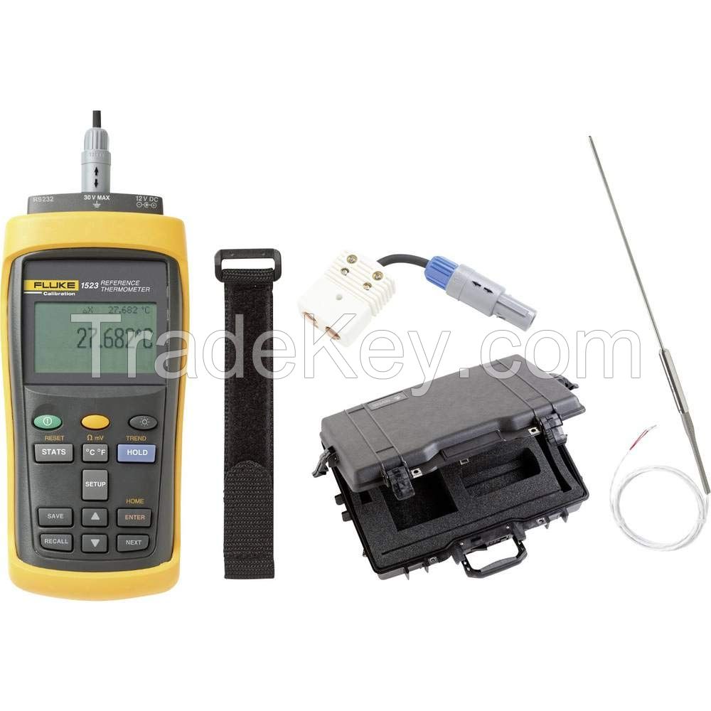 Fluke Calibration 1523-P4-256 Precision Thermometer -200 up to +2315 C Sensor Type PRT, Precision thermistor, Thermocou