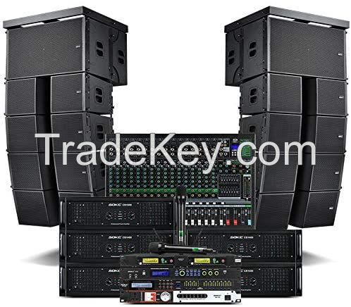 SOKC LA series double 8/10/ stage wedding large-scale performance conference line array speaker professional (12)