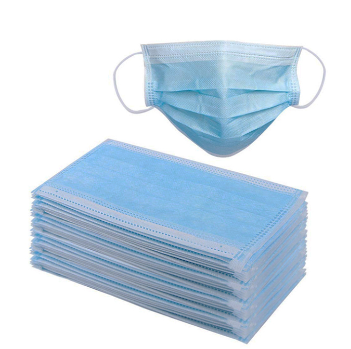 CE approved 3 layers protection disposable face mask