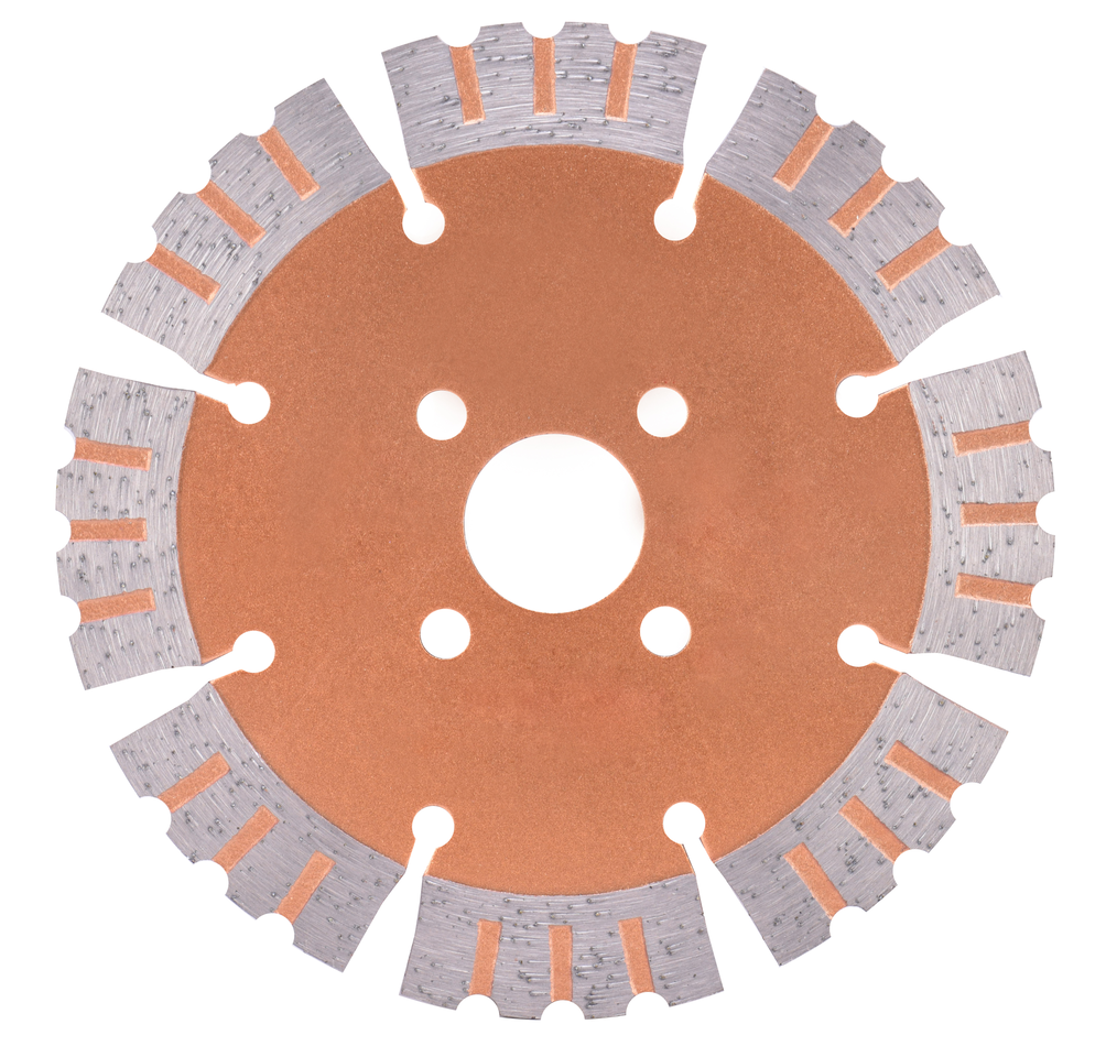 Cold pressed rim segment turbo diamond saw blade for cutting stone concrete brick