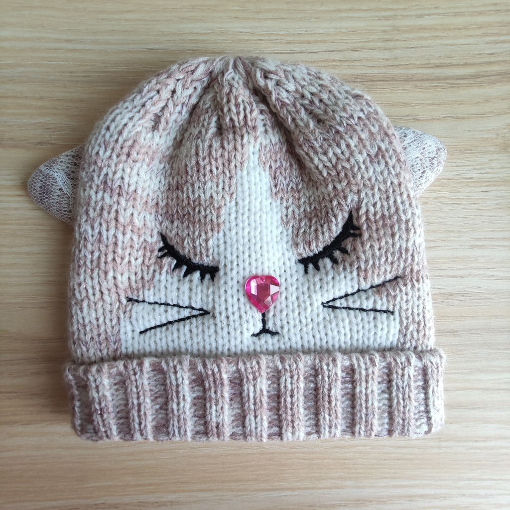 cat knit cap