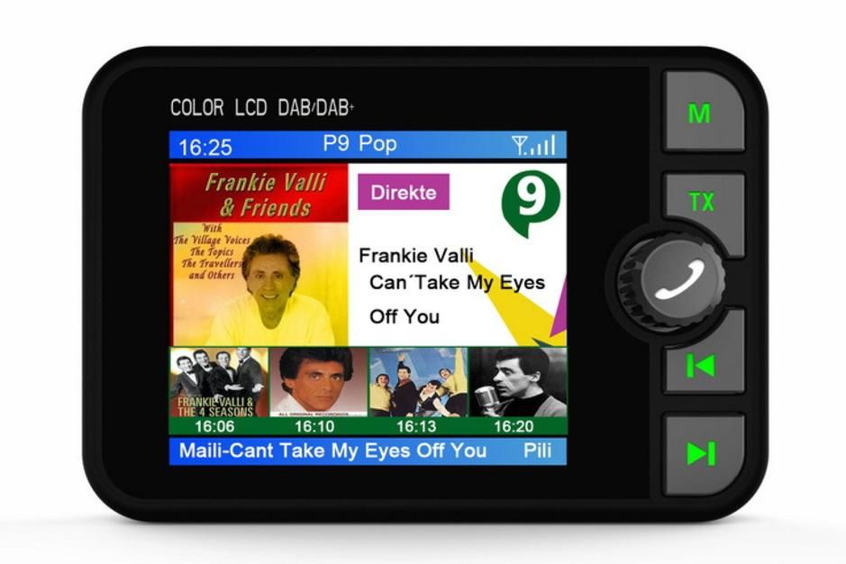 Car DAB DAB+ Radio Receiver with Bluetooth and FM Transmitter