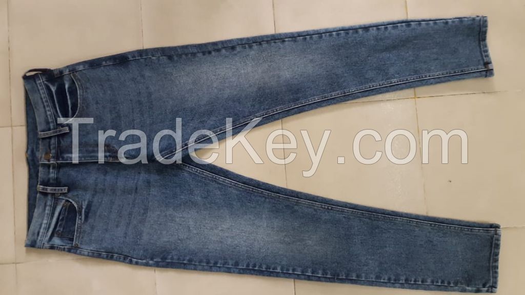 Basic 5 Pocket Denim Jeans For Men/Man