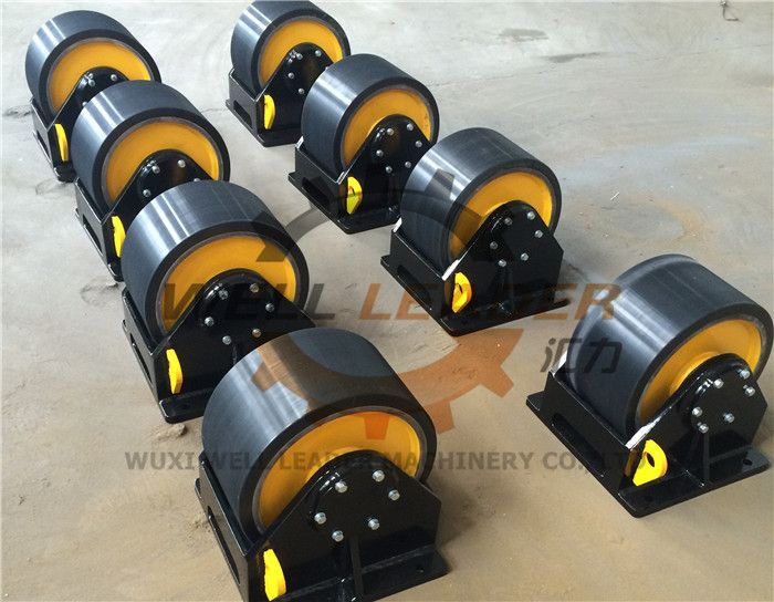Welding Rotator parts 40 Ton Loading PU Rollers