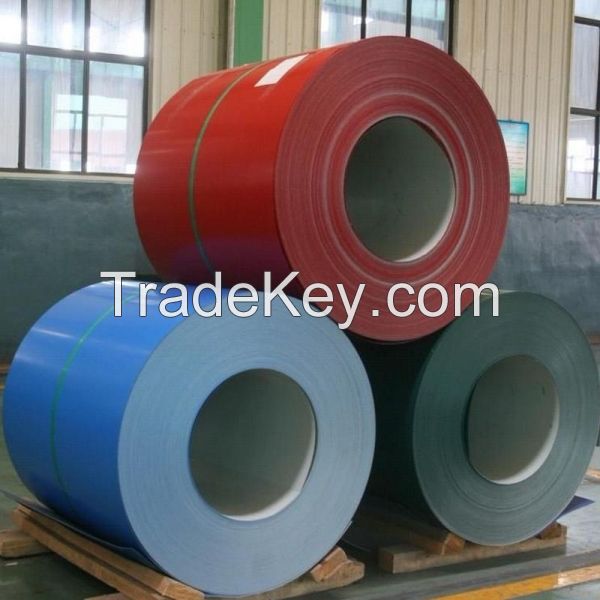 Prepainted/Color coated Galvanized Steel Sheets ppgi steel coils.