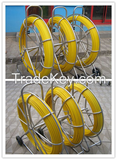 Duct rodder For conduct and clean of the underground cable installation