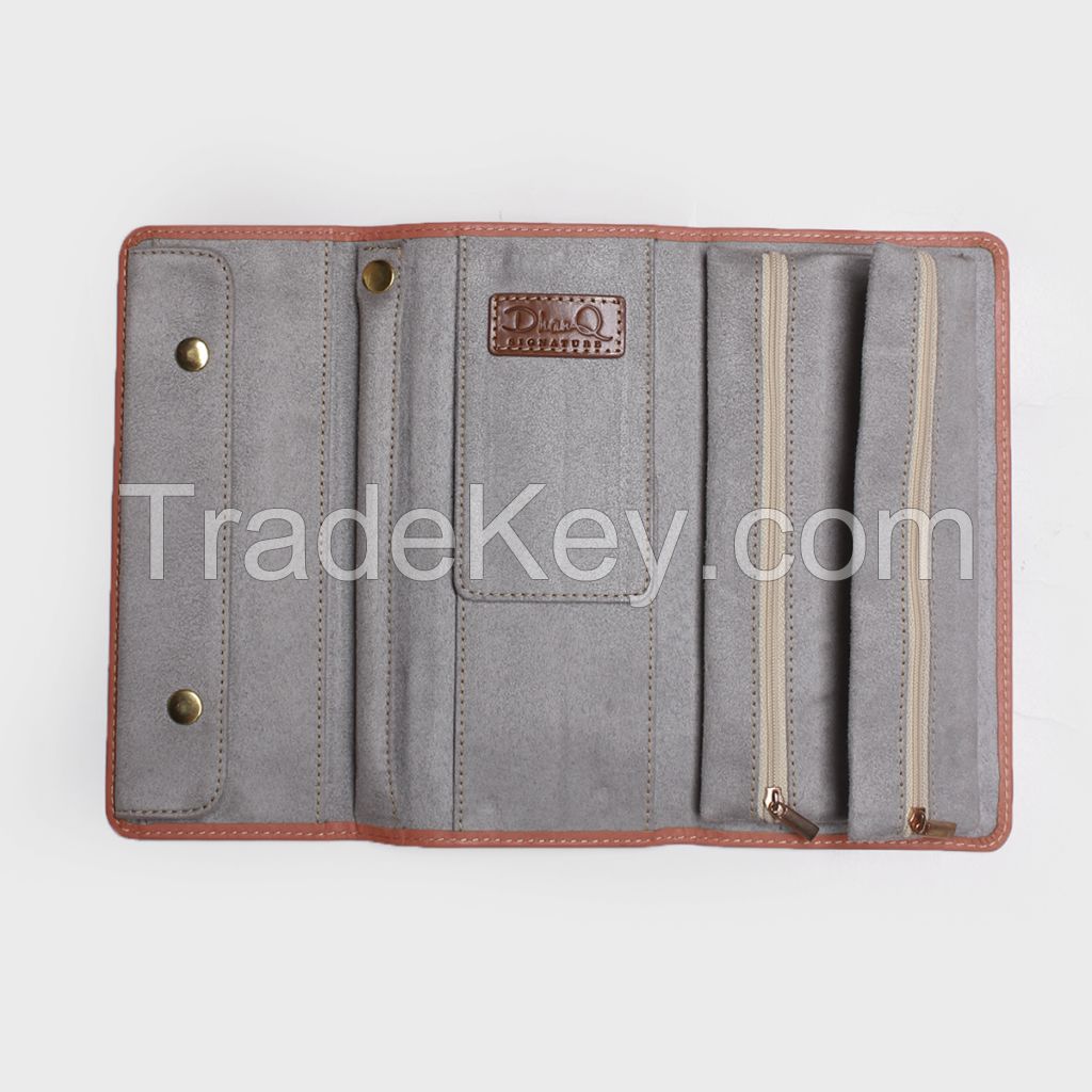 Leather Wallet for Jewelry