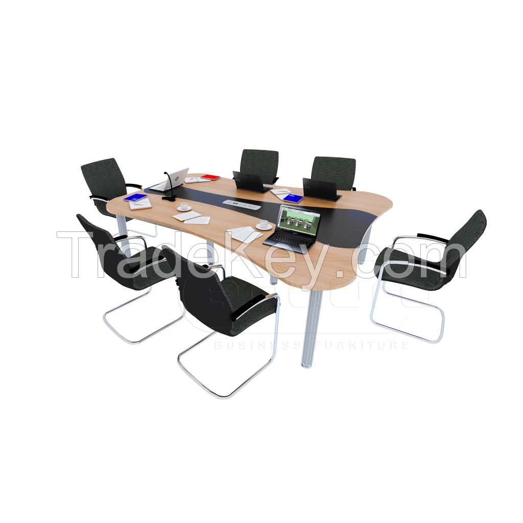 Curve shaped Meeting Table