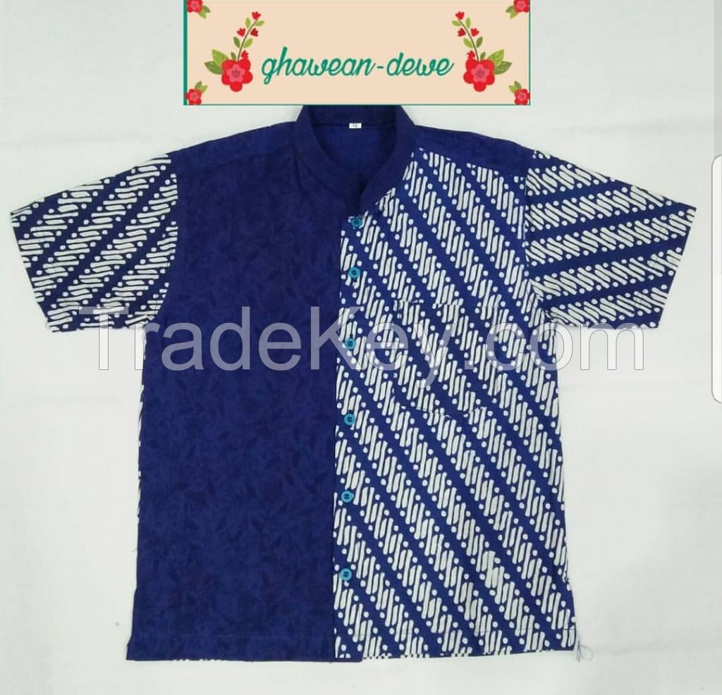 Batik Boys Shirt, children shirt, boys dress shirt, traditional boys shirt