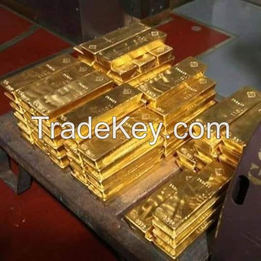 Gold dore bars