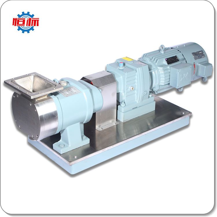 Sanitary self priming durable corrosive health drink stainless steel cake batter honey food grade rotary lobe pump