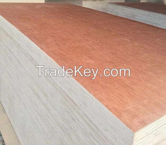 Commercial Plywood, Bintangor and Okume Face and Back