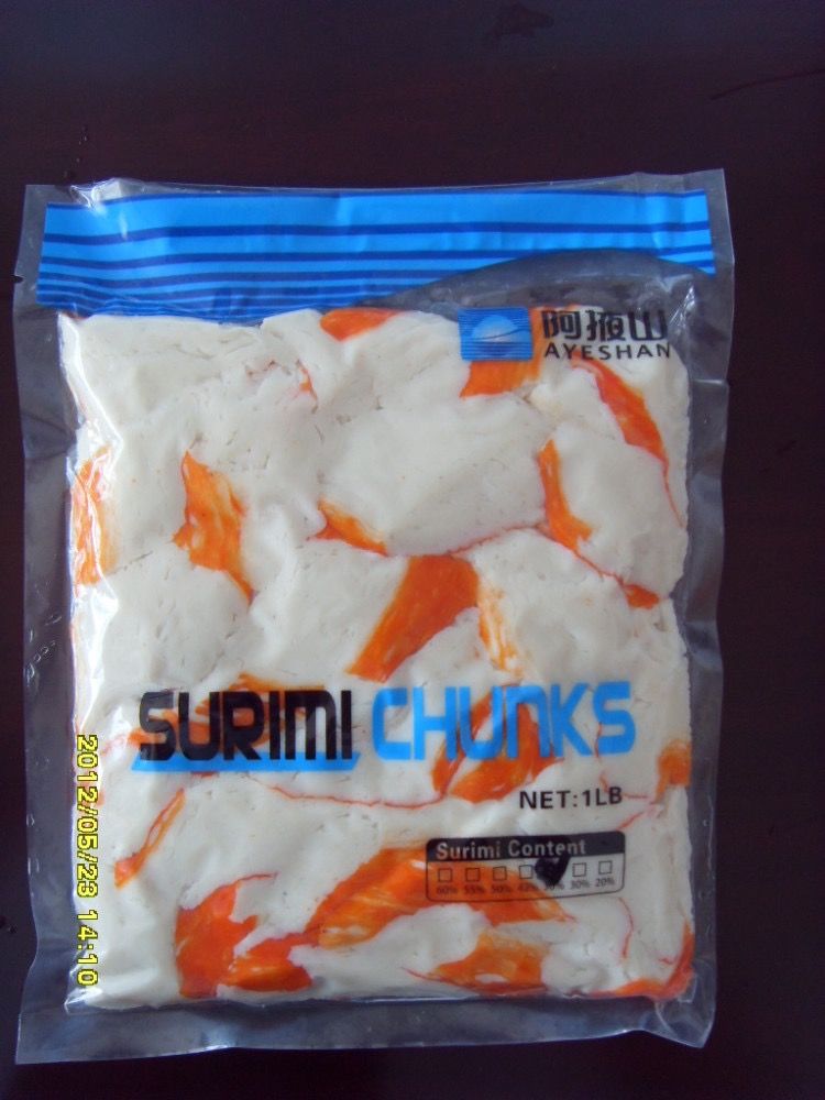 We sell imitation crab flakes