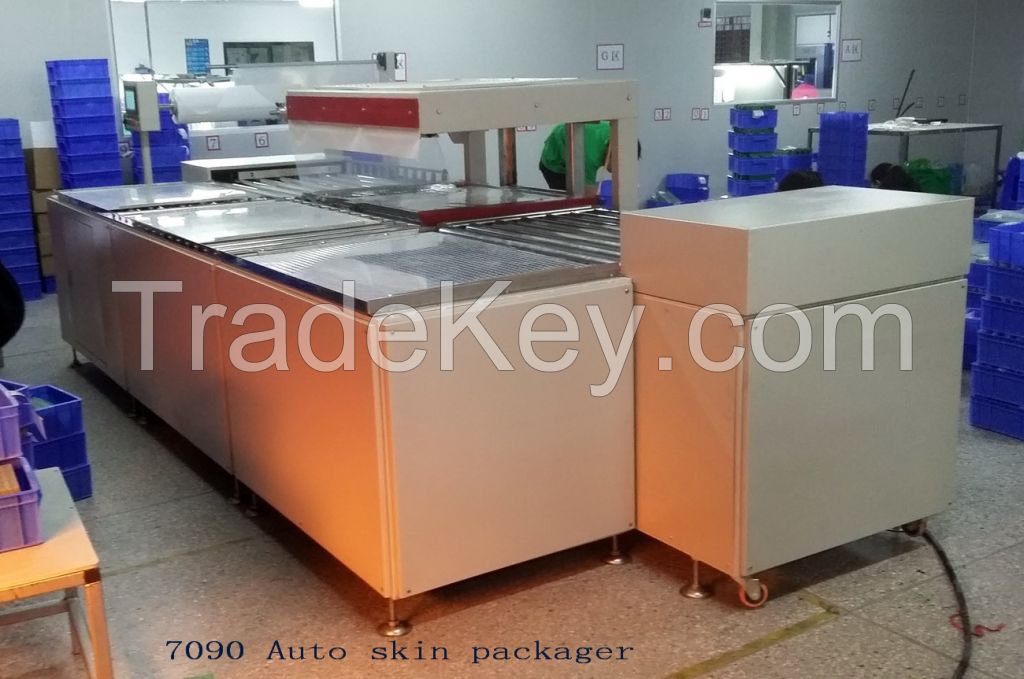 auto skin packaging machine, PCB vacuum packer