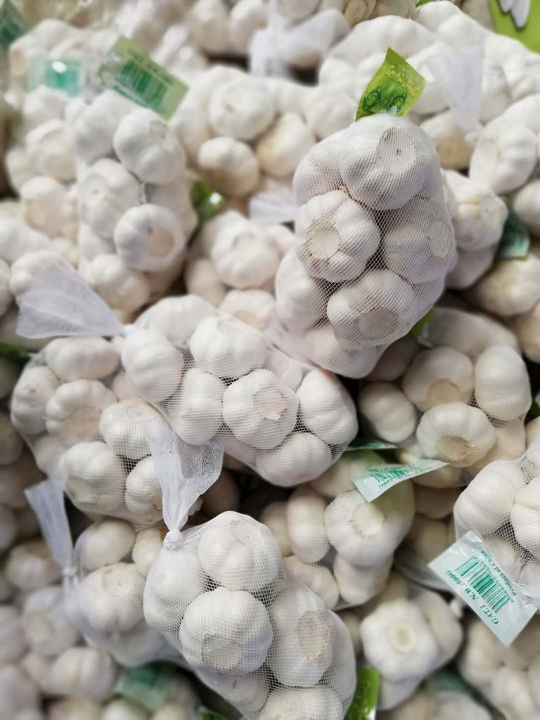 GARLIC PURE WHITE FRESH CORPED 2020