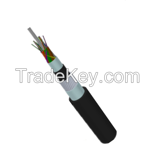 Hotsale Outdoor Aerial Duct OS1 OS2 GYTA 24 48 72 96 144 288 Core Fiber Optic Cable