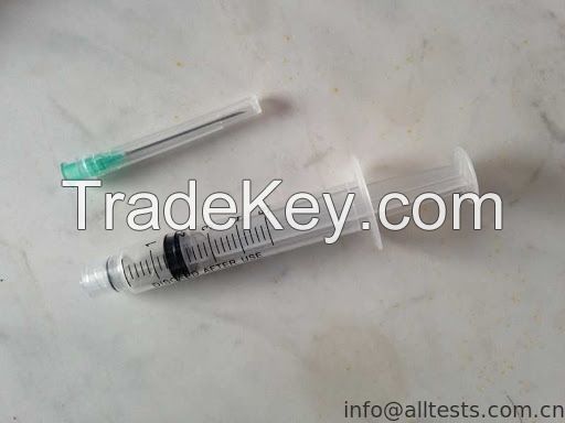 Disposable syringes  and  needle