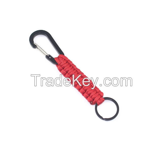 Outdoor Survival Bangle Bracelet Keychain, Mini Equipos De Camping Key Ring