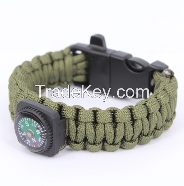 2020 new multifunctional survival custom bottle opener Bracelet