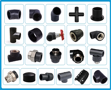 Long-life HDPE Pipe Fitting Tee Socket Fusion Pipe Fittings