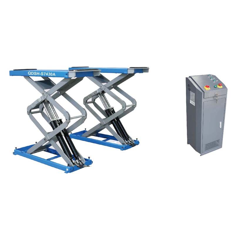 DOUBLE SCISSOR IN-GROUND CAR LIFT S7430A