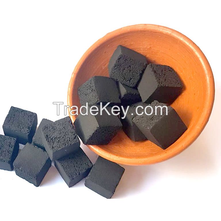 Premium Coconut Shell Charcoal Briquette, shisha coal, hookah coal, BBQ Coal Supplier