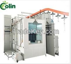 powder coating booth cabin chamber line system