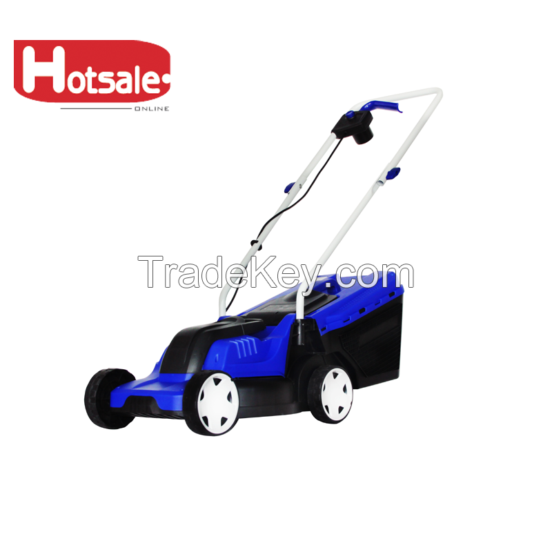 china plastic deck 1300w electric grass lawn mower